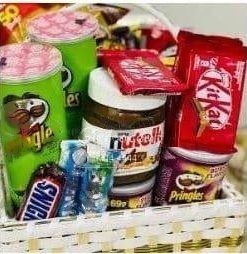 Chocolates and Chips Basket
